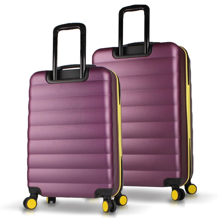 Zoozie Bags Juego de maletas Damson de 2 piezas